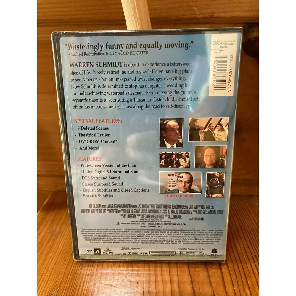 About Schmidt (DVD, 2003) - Picture 2 of 2